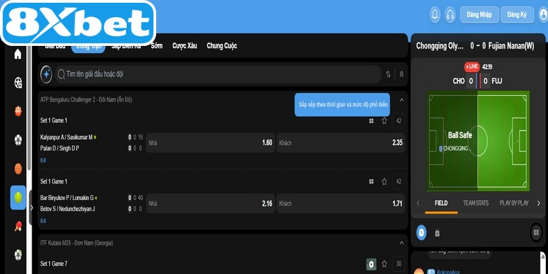 Đăng ký 8XBET là giai đoạn khởi đầu quan trọng để chơi game